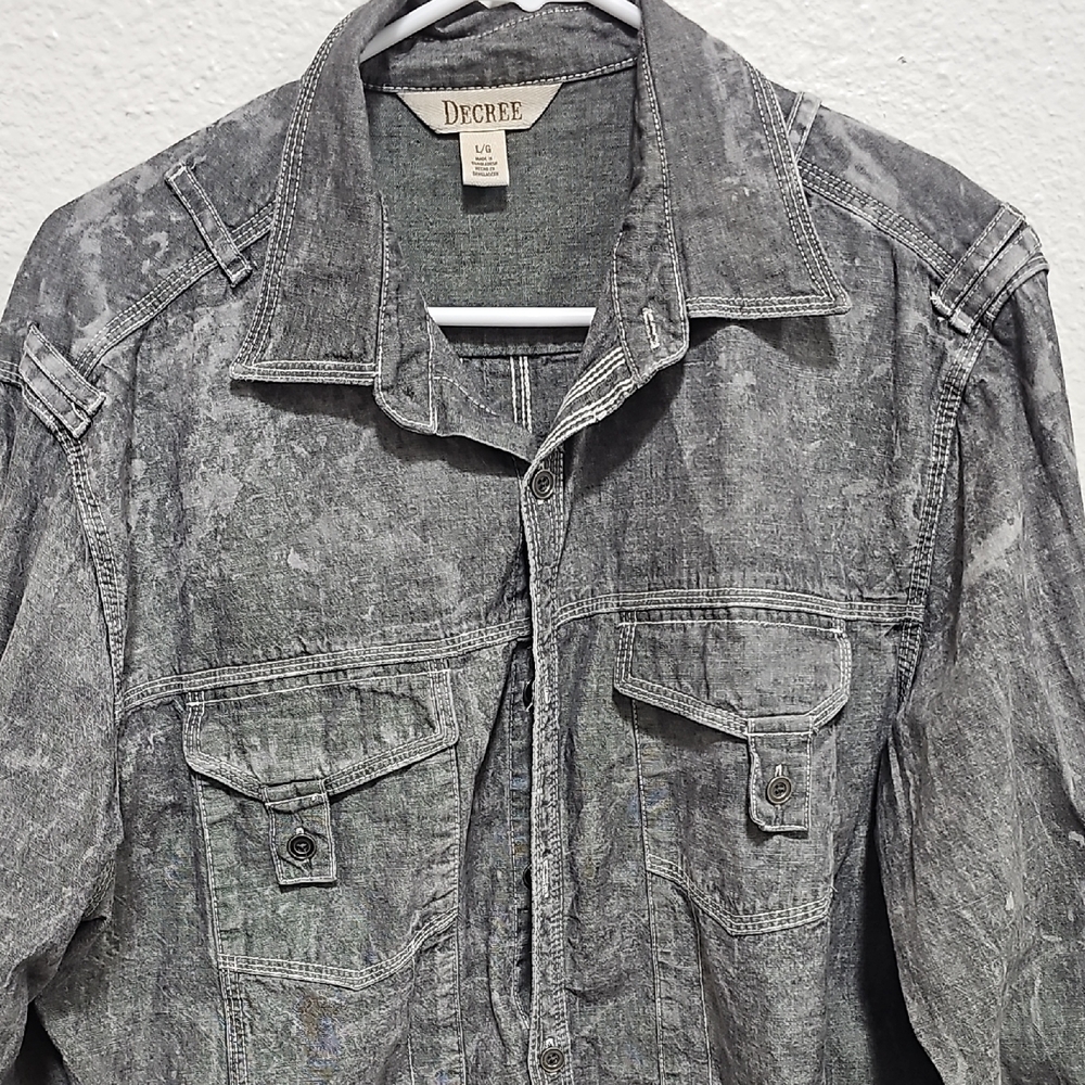 Decree Gray Lightweight Jacket